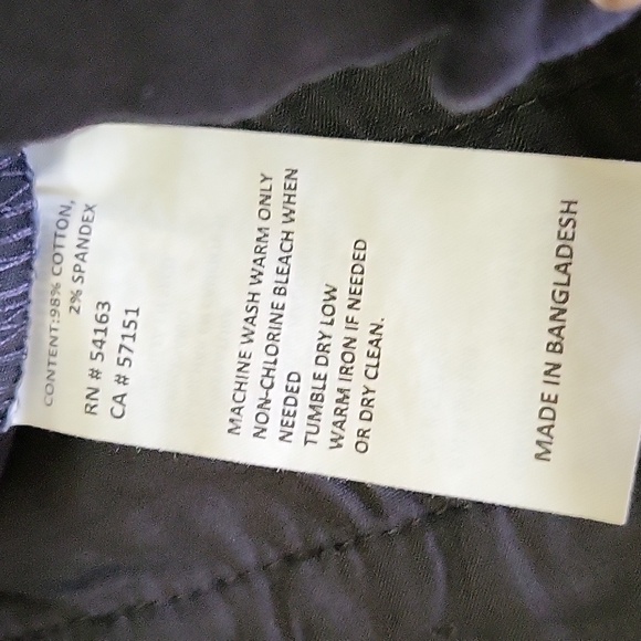 NAUTICA JEAN LADIES CHINO ANKLE PANT - Picture 7 of 7